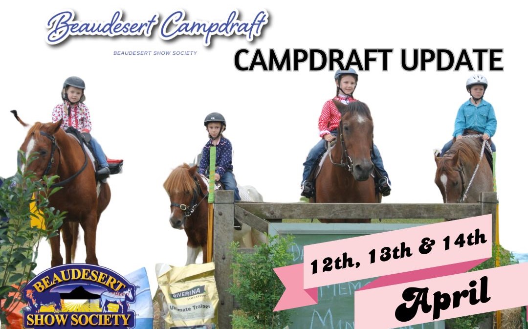 2024 Campdraft Update – Tuesday 9th April